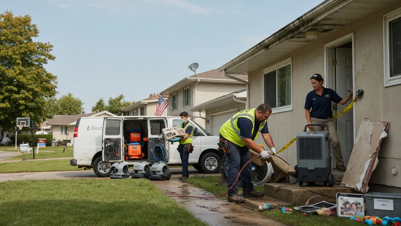 Water Damage Restoration in Lake Nebagamon, WI near me